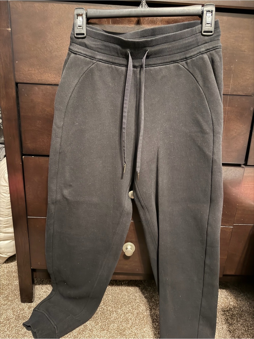 Lulu Lemon Black Joggers Size 4